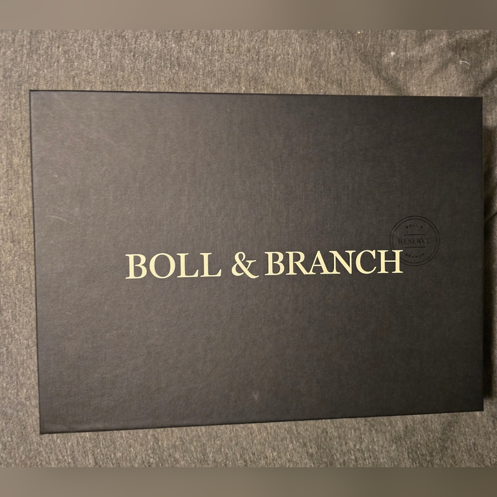 Boll And Branch Luxe Hemmed California King Sheet Set